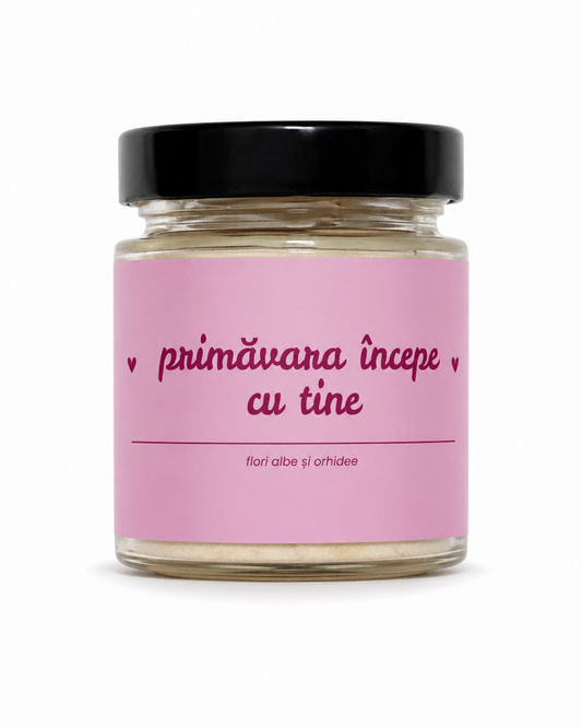 Primăvara începe cu tine