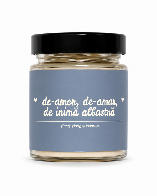 De-amor, de-amar, de inimă albastră